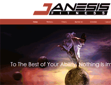 Tablet Screenshot of janesis.com